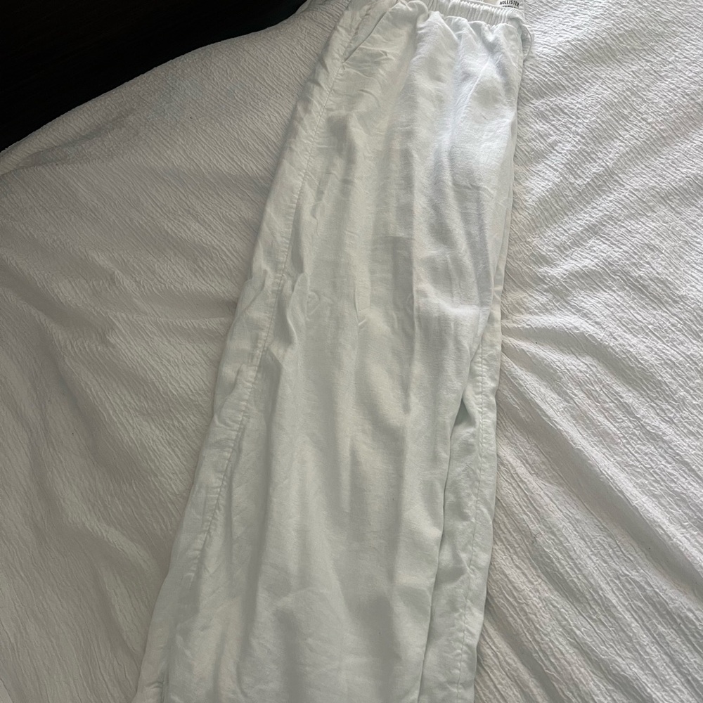 Hollister Women’s White Wide-Leg Pants